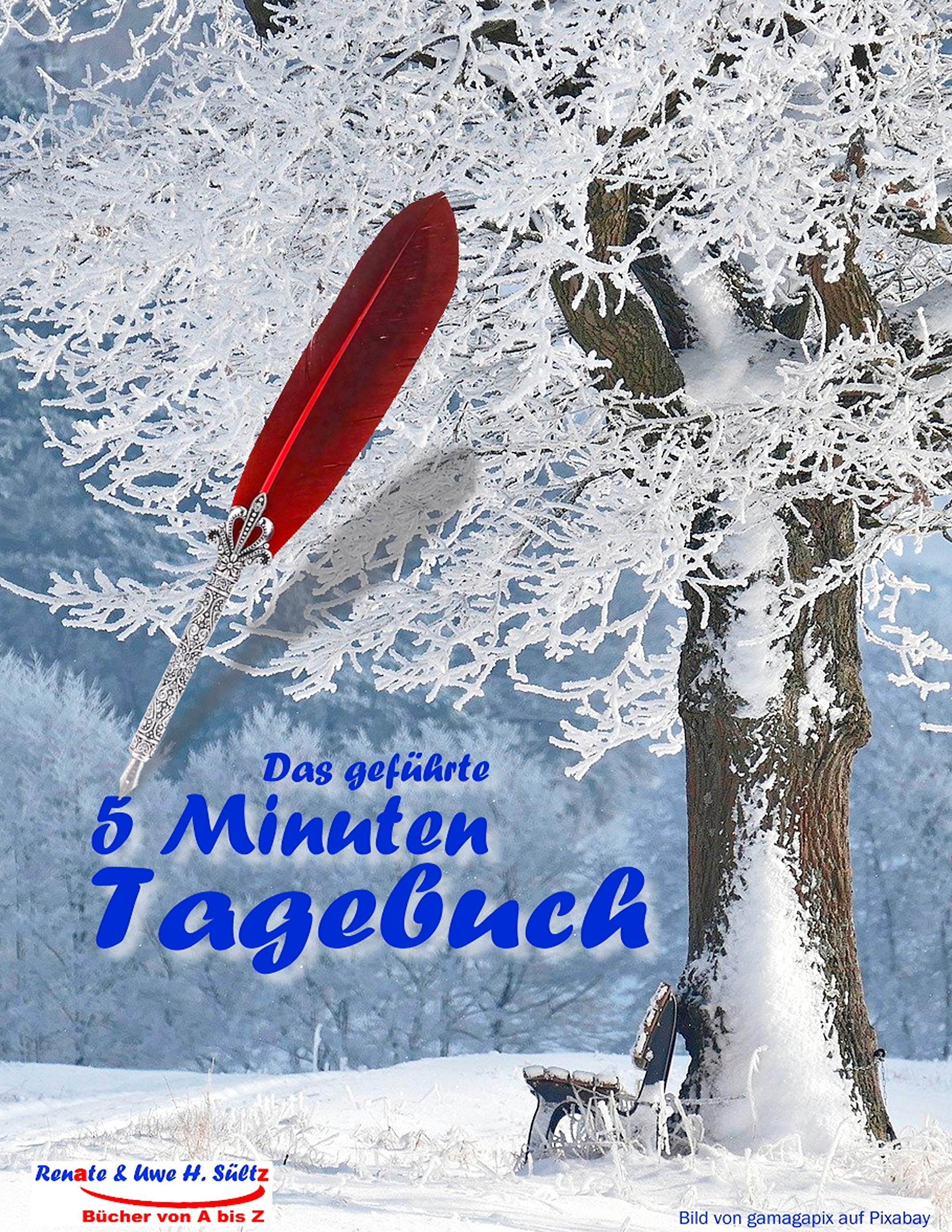 Das geführte 5 Minuten Tagebuch: Tagebuch zum Ausfüllen - Selbstmotivation - Selbsthilfe - Mein Bewusstsein - Das eigene ICH - Glück & Erfolg - Dankbarkeit - Positives Denken Lifestyle