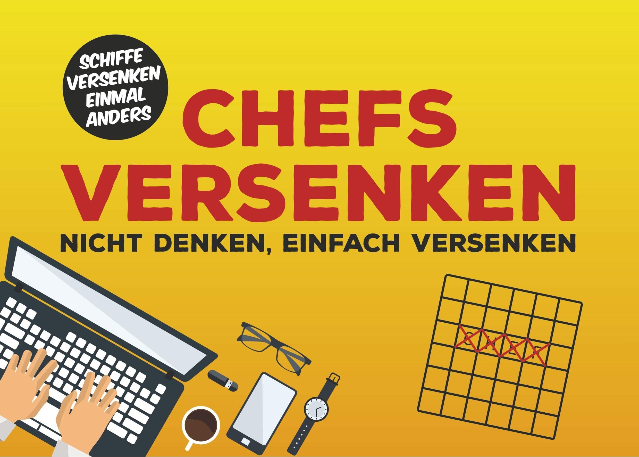 Chefs versenken - Nicht denken, einfach versenken: Schiffe versenken einmal anders Humour & Satire