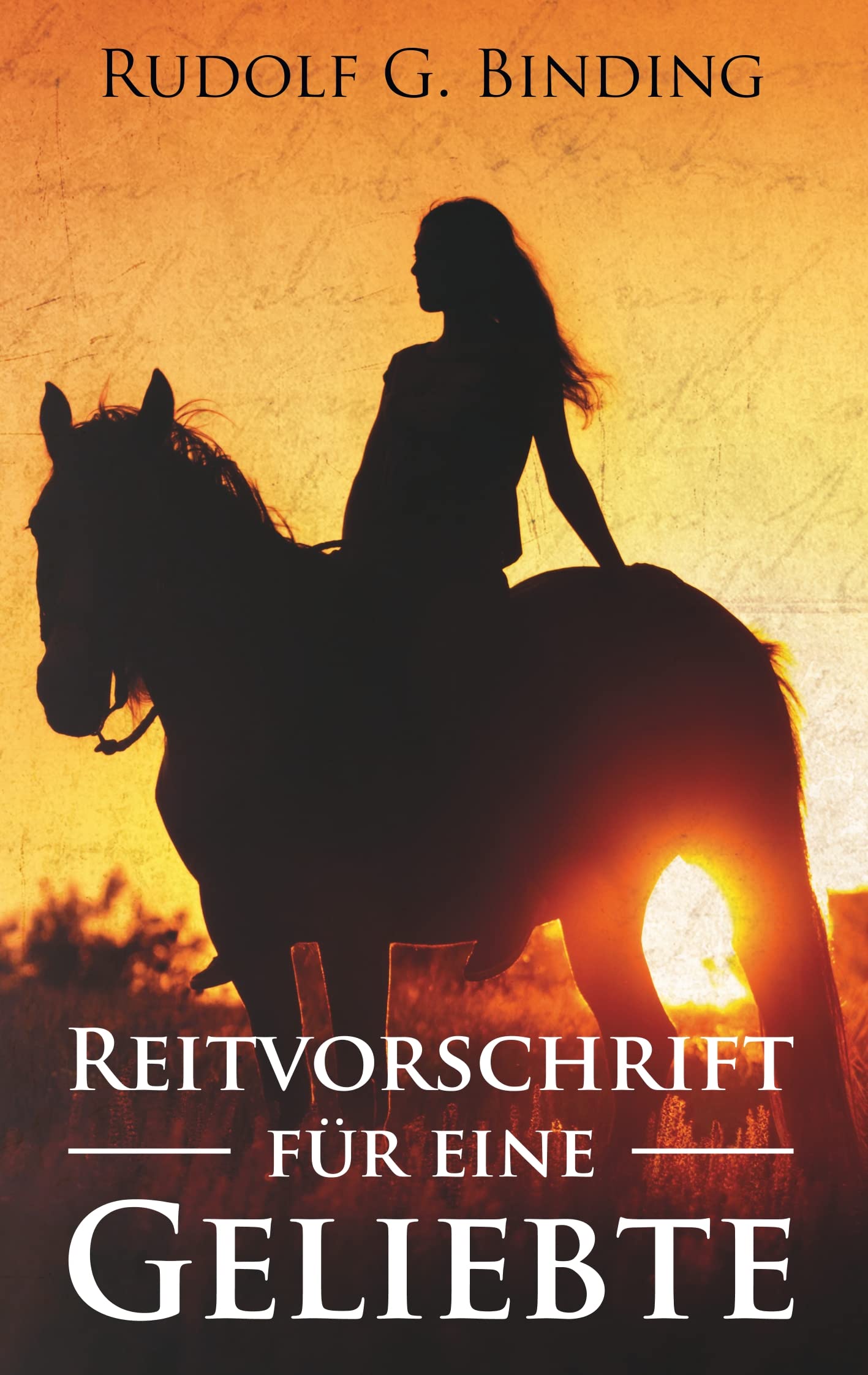 Reitvorschrift für eine Geliebte book