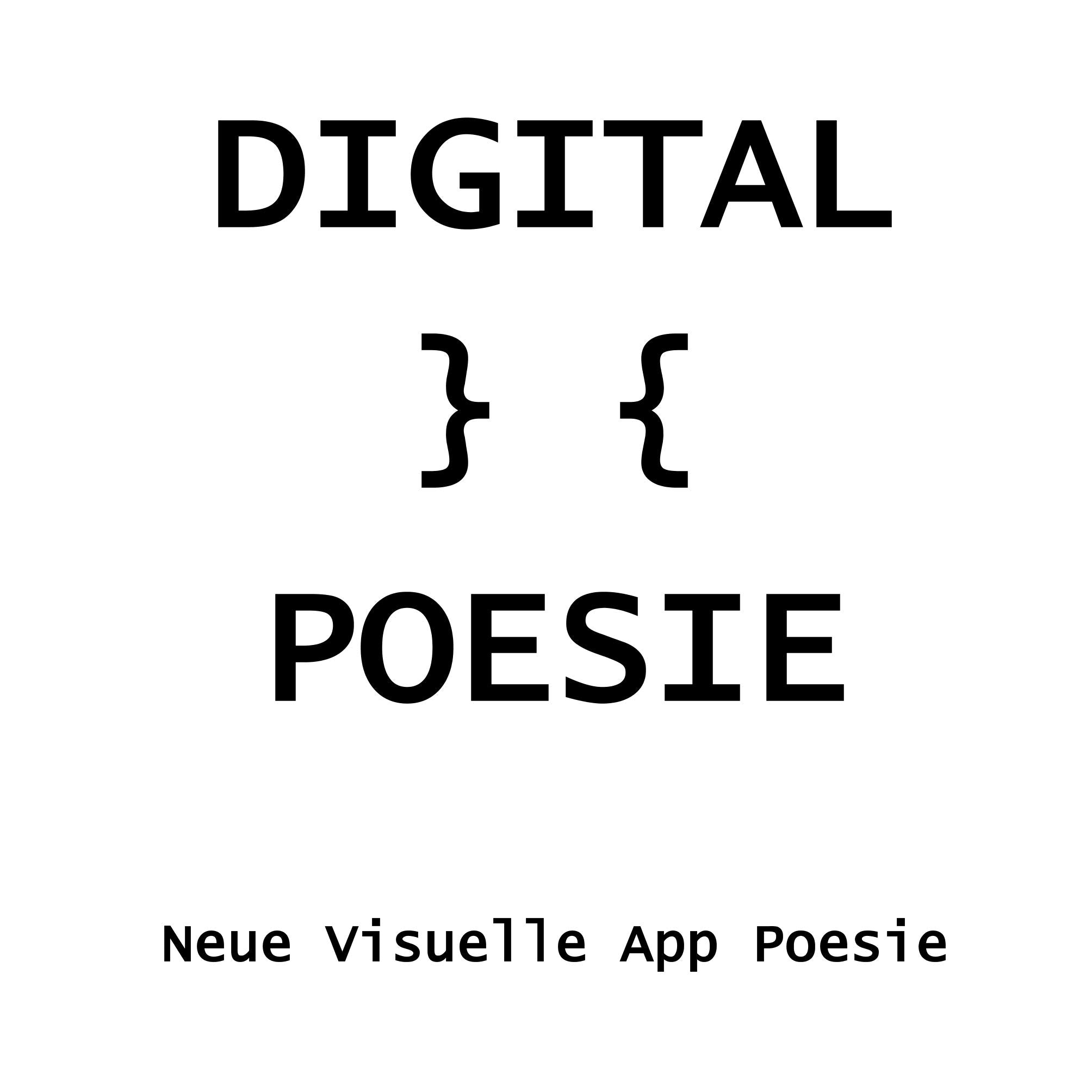 Digital } { Poesie: 77 Visuelle App Poeme 2016 - 2018 book