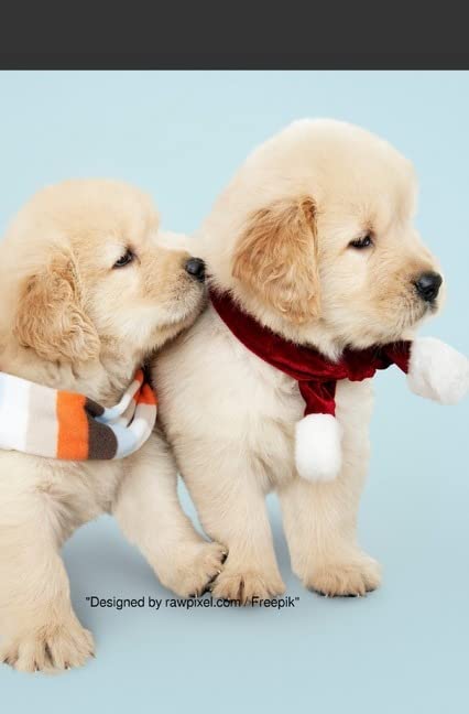 Notizbücher / Süßes Hunde Welpe Notizbuch Businessplaner Geschenkidee für Mann Frau und Kind: Notizbuch und Planer 60 blanko Seiten Geschenke Büro Geschäft Living & Furnishing