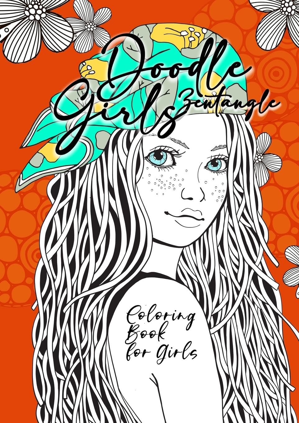 Doodle Zentangle Girls Coloring Book for Girls Arts & Music
