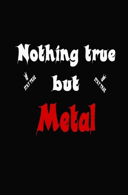 Lustig Heavy Metal Sprüche Notizbuch für Metal und Rock Fans punktiert dotted 68 Seiten: Bullet Journal Tagebuch Organizer Festivaltagebuch Konzertplaner Terminplaner Geschenk Arts & Music