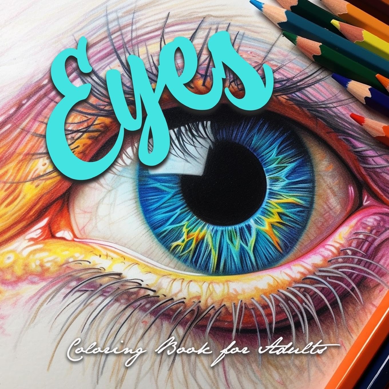 Eyes Coloring Book for Adults Film, Art & Culture