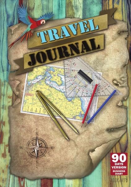 Travel Journal / Travel Journal - Reisetagebuch - 90Tage: Kreatives Reisetagebuch | Reiselogbuch zum Selberschreiben | Ringbuch | A5 | Kreuzfahrt Tagebuch | Logbuch für Schifffahrt | Travel Journal Leisure, Home & Garden