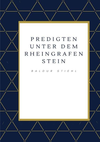 Predigten unter dem Rheingrafenstein book