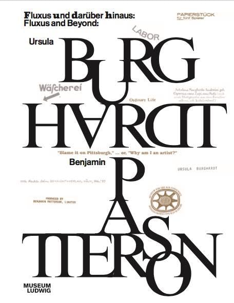 Fluxus und darüber hinaus: Ursula Burghardt, Benjamin Patterson: Museum Ludwig, Köln Film, Art & Culture