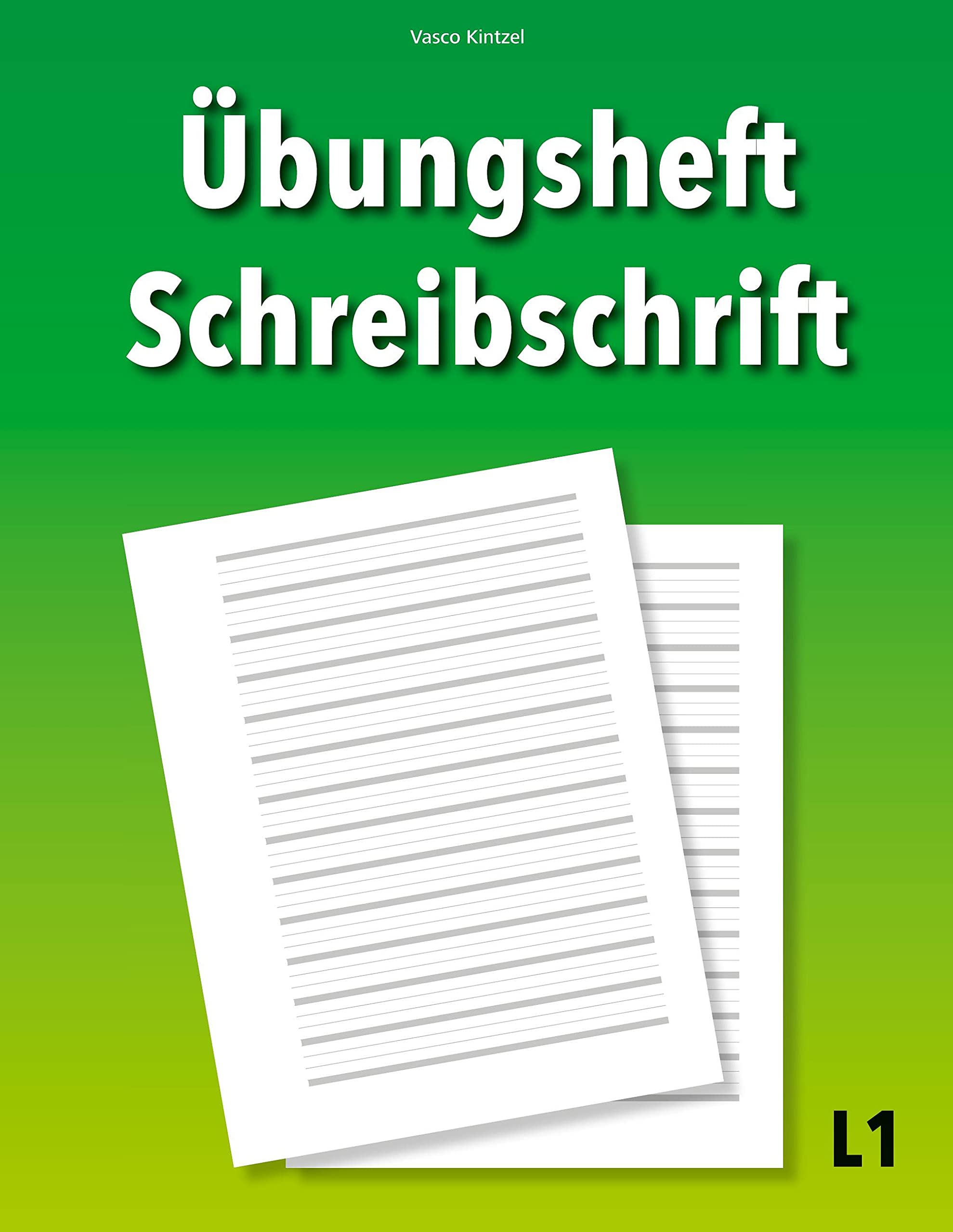 Übungsheft Schreibschrift L1 Living & Furnishing