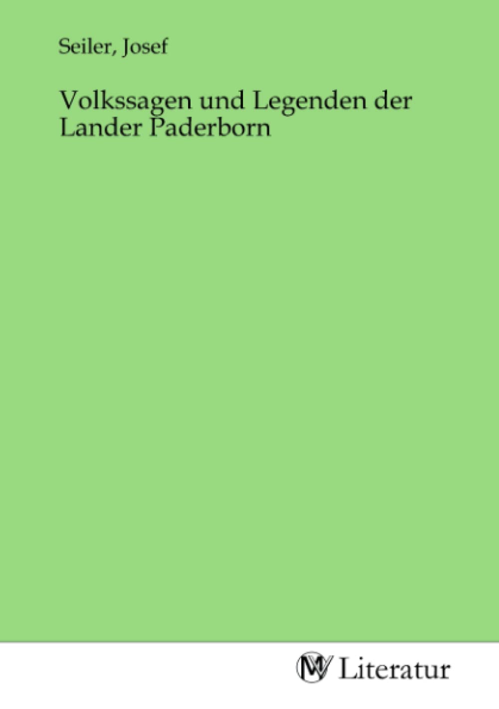 Volkssagen und Legenden der Lander Paderborn Fiction
