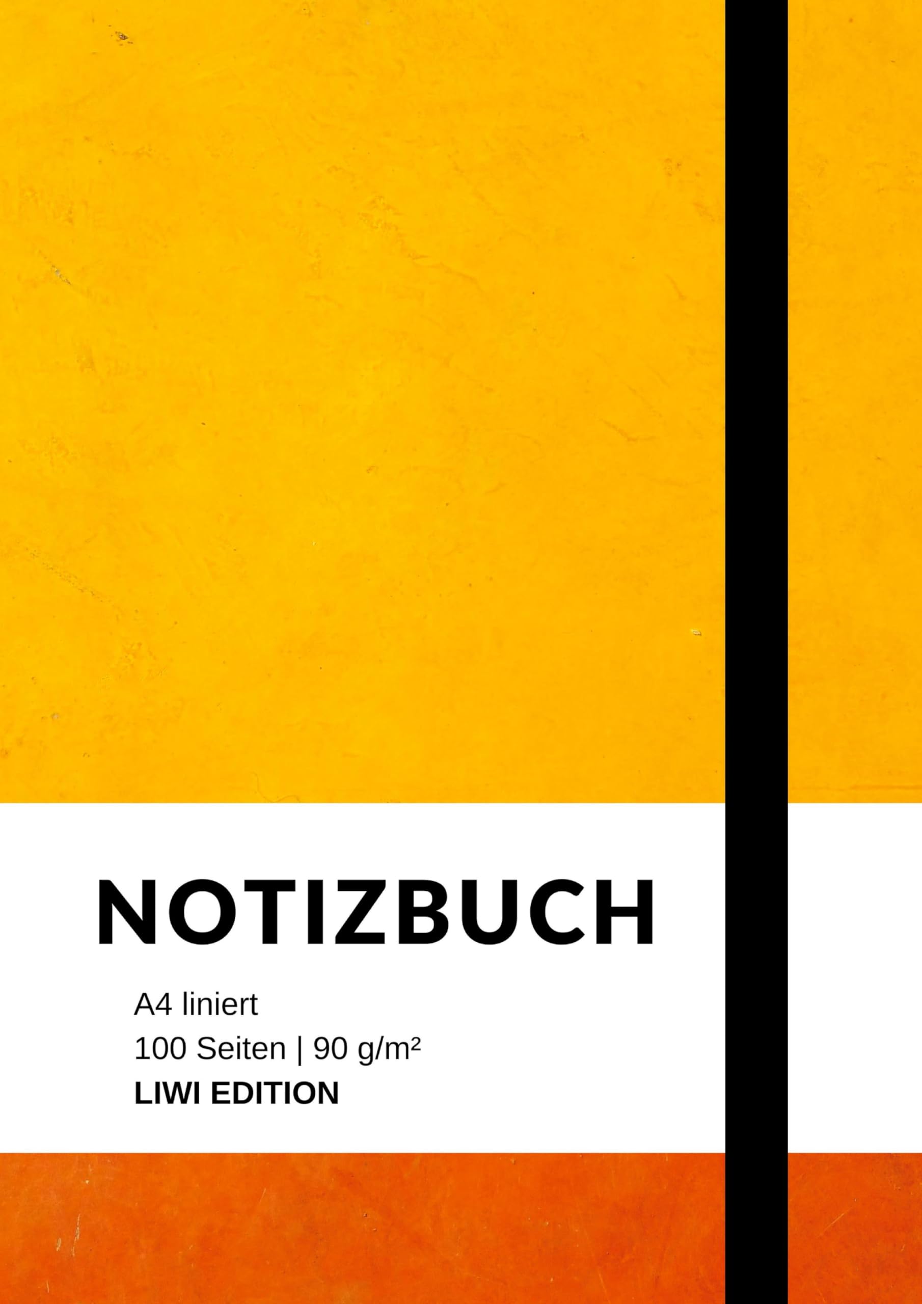 Notizbuch A4 liniert - 100 Seiten Soft Cover - FSC Papier Classics