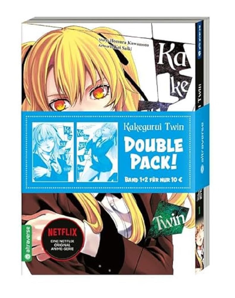 Kakegurui Twin Double Pack Band 01 & 02 Manga