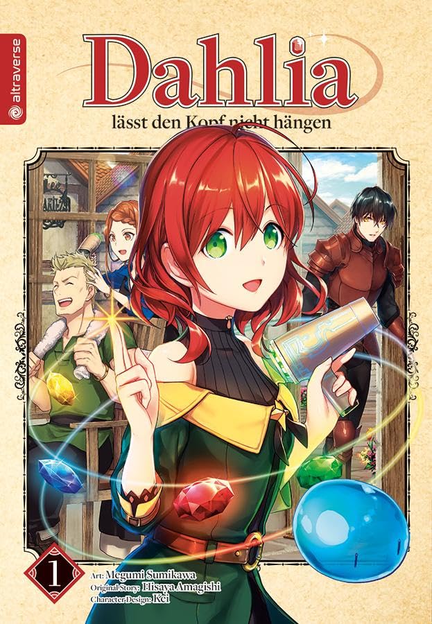 Dahlia lässt den Kopf nicht hängen 01 Manga
