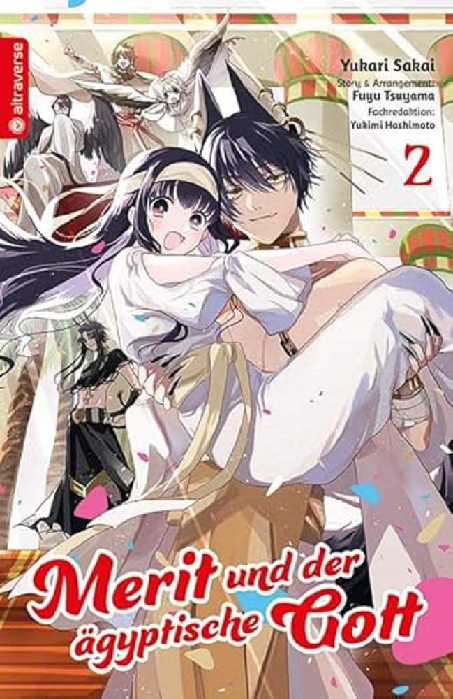 Merit und der ägyptische Gott 02 Manga