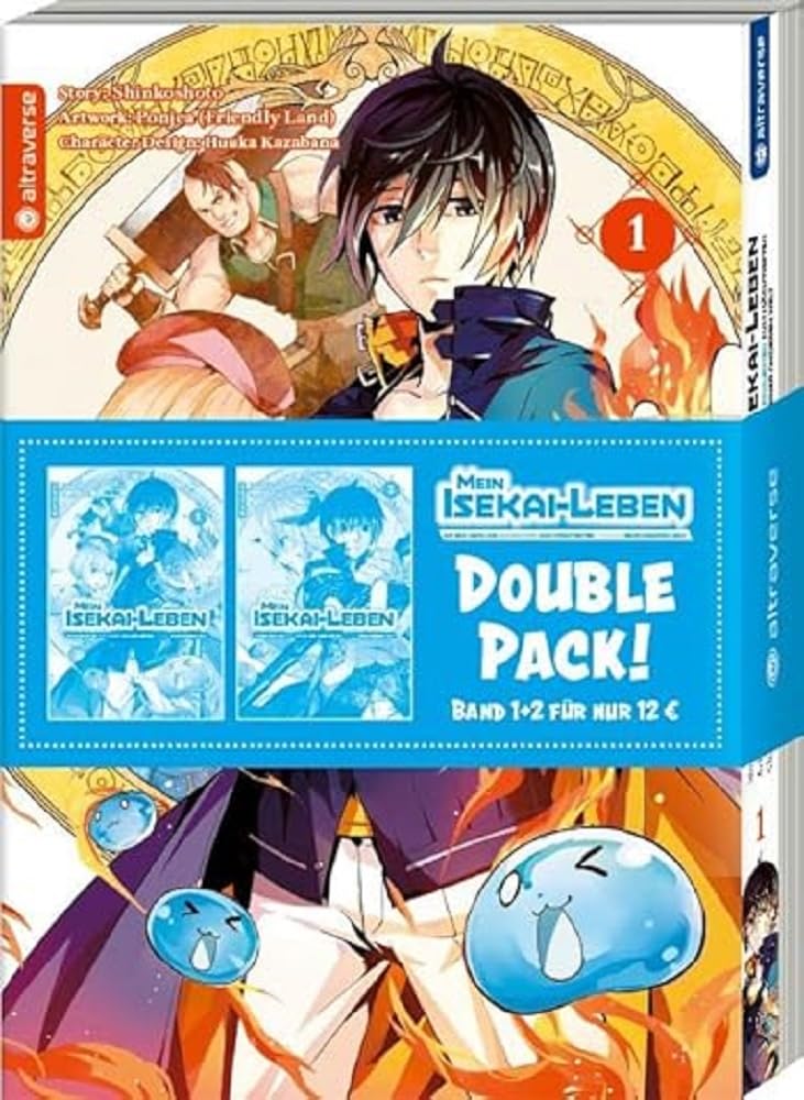 Mein Isekai-Leben - Mit der Hilfe von Schleimen zum mächtigsten Magier einer anderen Welt Double Pack 01 & 02 Manga
