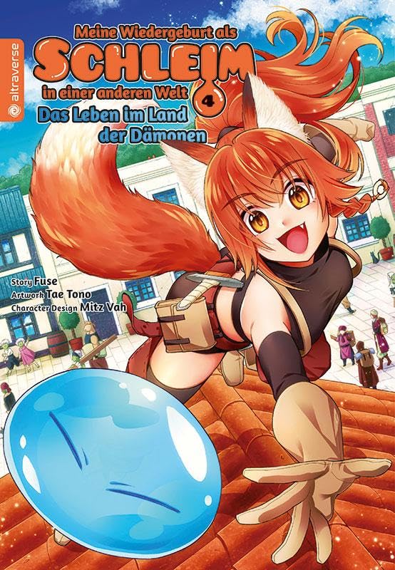 Meine Wiedergeburt als Schleim in einer anderen Welt - Das Leben im Land der Dämonen 04 Manga