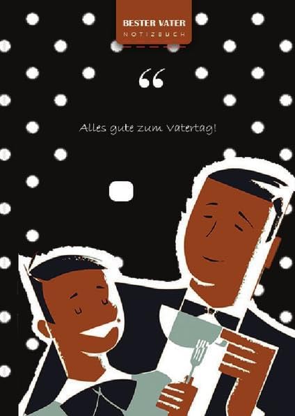 Notizbuch / Glücklicher Vatertag, bester Vater Schreiben Sie in Notizbuch, 180 Seiten, gepunktete Linien, Ringbindung (Buch 5) Hobbies & Crafts