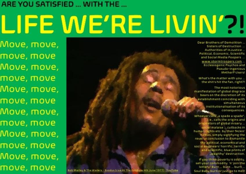 ARE YOU SATISFIED … WITH THE … LIFE WE‘RE LIVIN‘?! : Thumb-Movie on the Causes & Effects of „Globalisation“ Business, Finance & Career