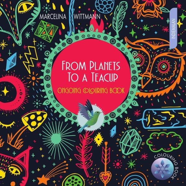 Colouring Books / From Planets to A Teacup: Ongoing Colouring Book Novels & Short Stories