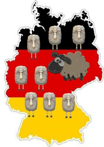 Schlaf deutsches Schaf schlaf, die Merkel ist das böse Schaf! Social Sciences