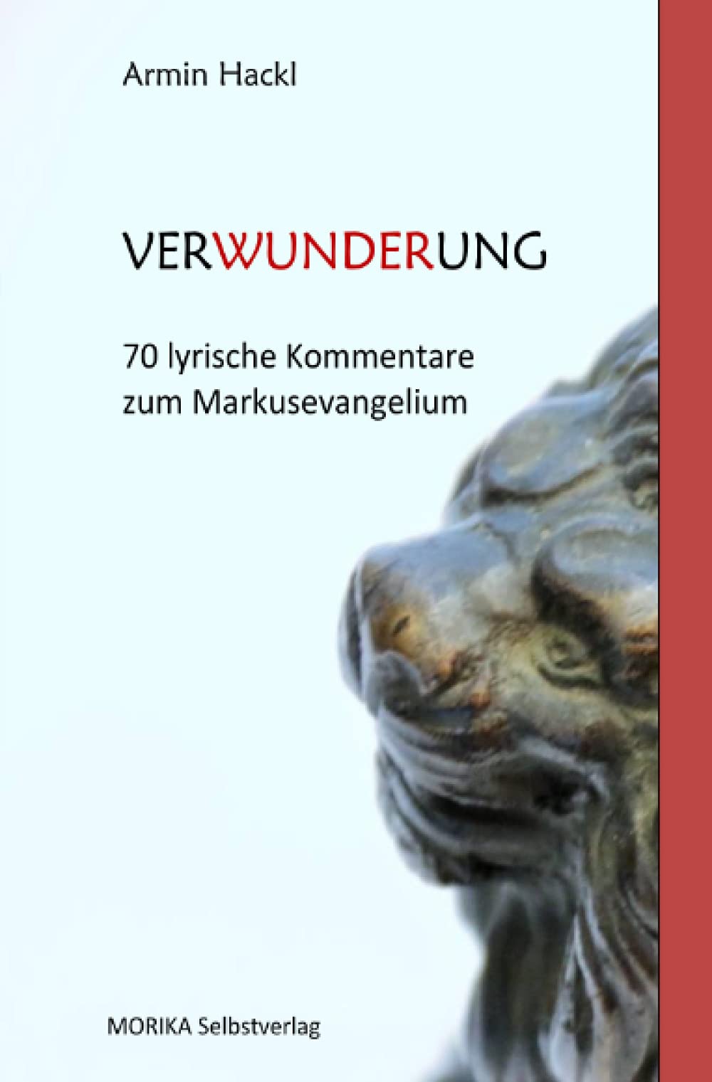 verWUNDERung: 70 lyrische Kommentare zum Markusevangelium Poetry