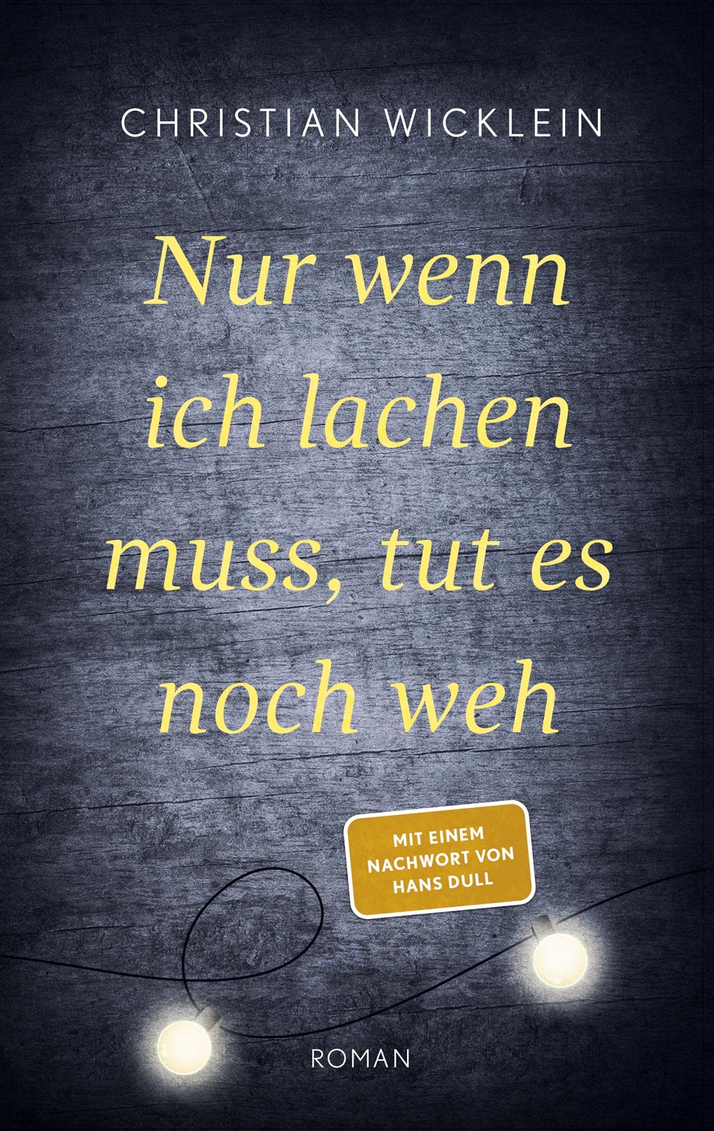 Nur wenn ich lachen muss, tut es noch weh Contemporary literature