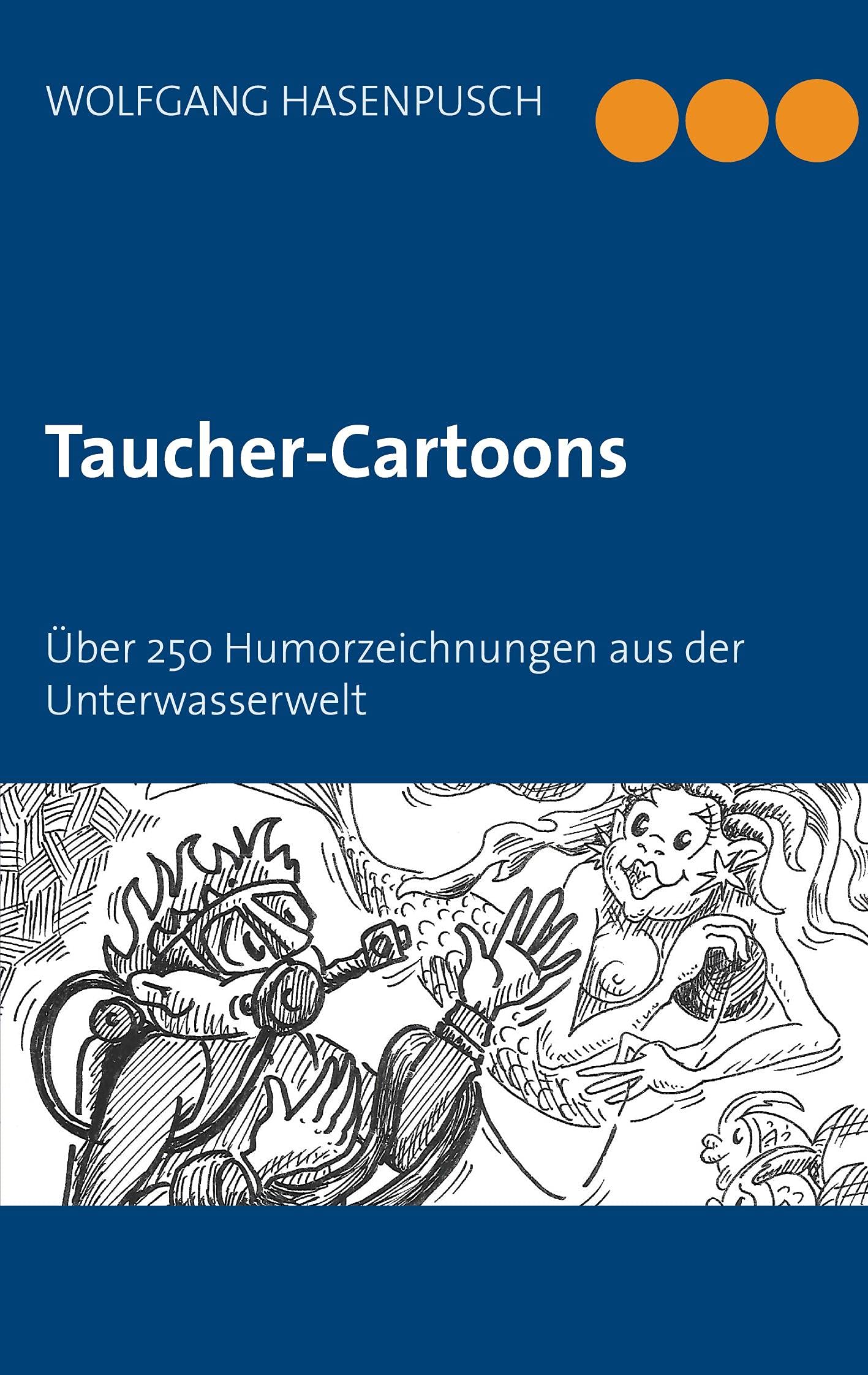 Taucher-Cartoons Manga