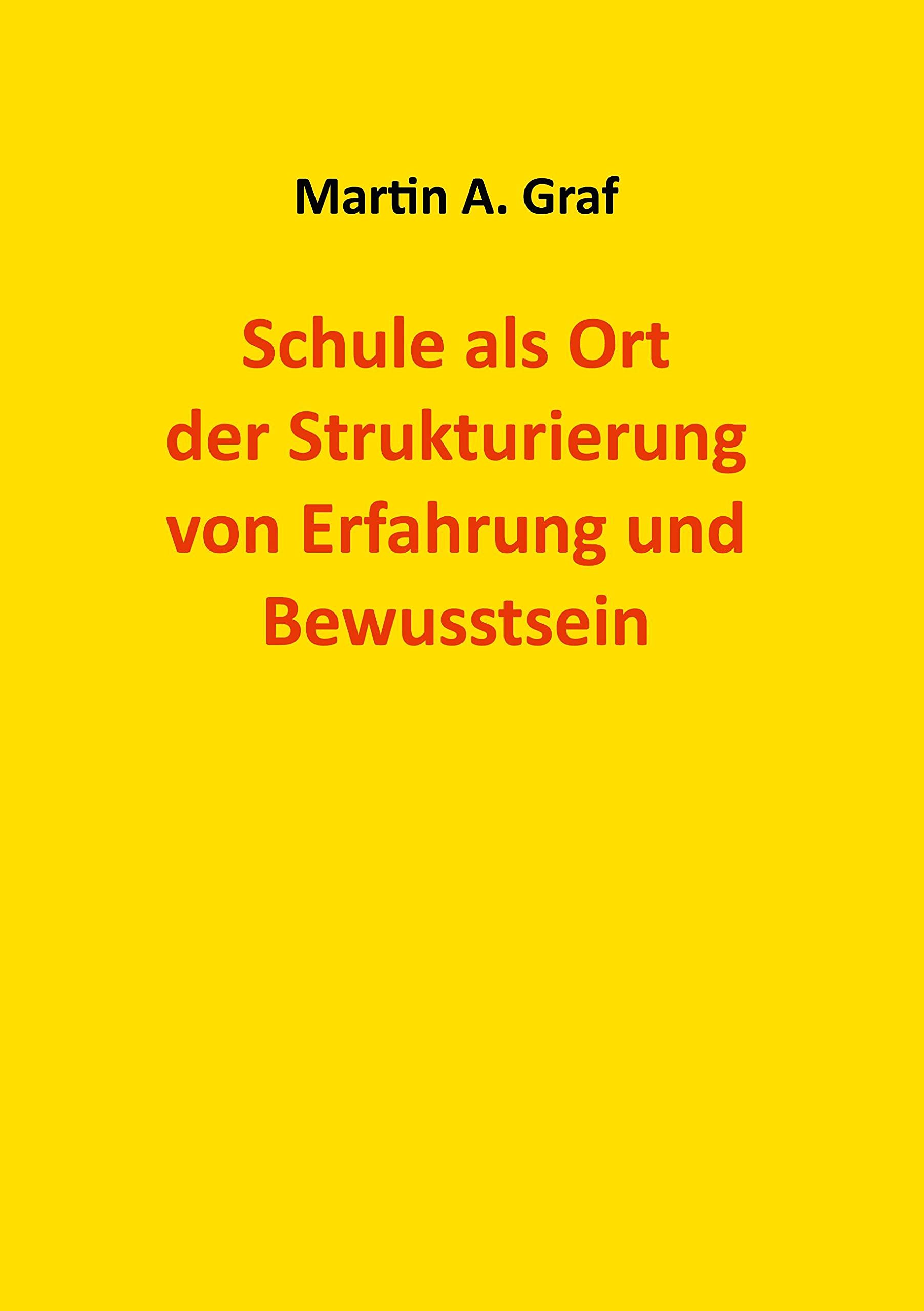 Schule als Ort der Strukturierung von Erfahrung und Bewusstsein Books