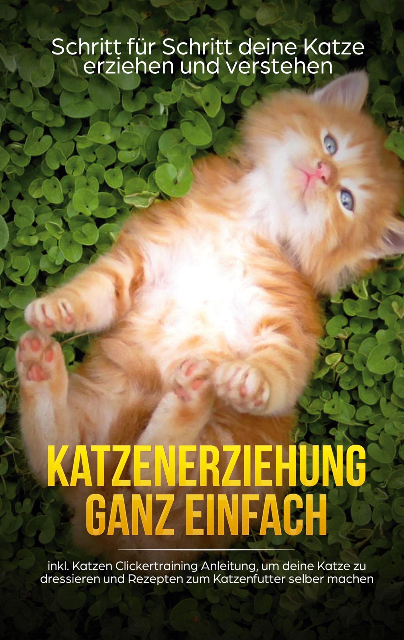Katzenerziehung ganz einfach: Schritt für Schritt deine Katze erziehen und verstehen - inkl. Katzen Clickertraining Anleitung, um deine Katze zu dressieren und Rezepten zum Katzenfutter selber machen Pets
