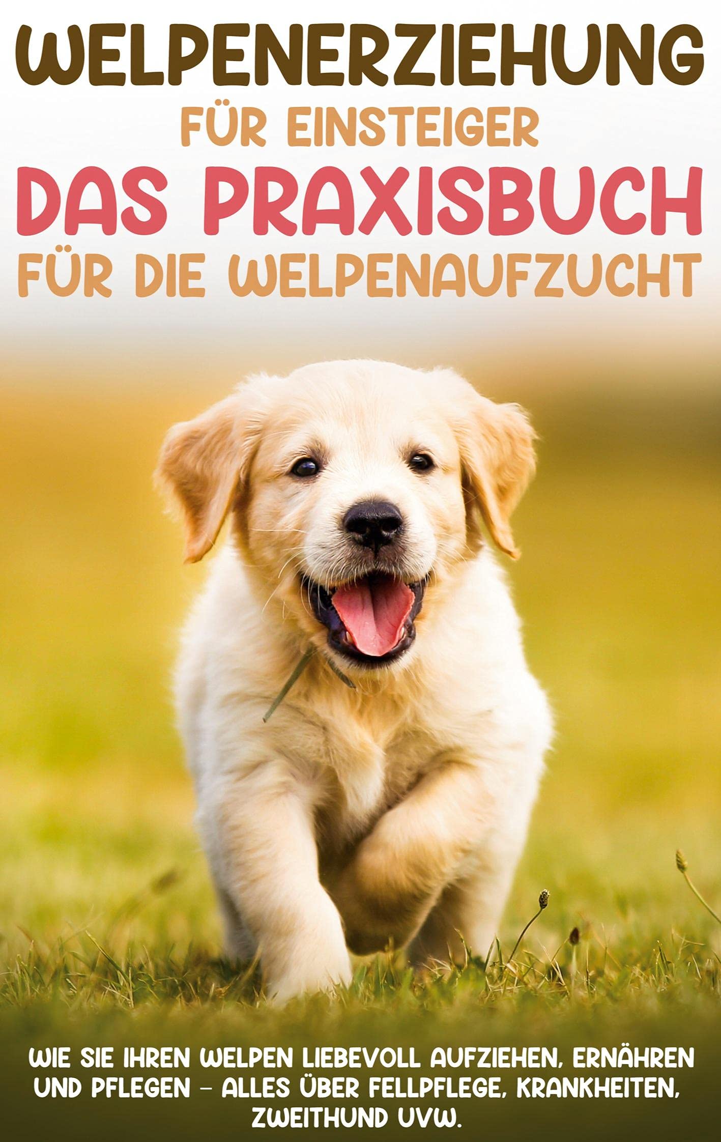 Welpenerziehung für Einsteiger - Das Praxisbuch für die Welpenaufzucht: Wie Sie Ihren Welpen liebevoll aufziehen, ernähren und pflegen - alles über Fellpflege, Krankheiten, Zweithund uvw. Pets