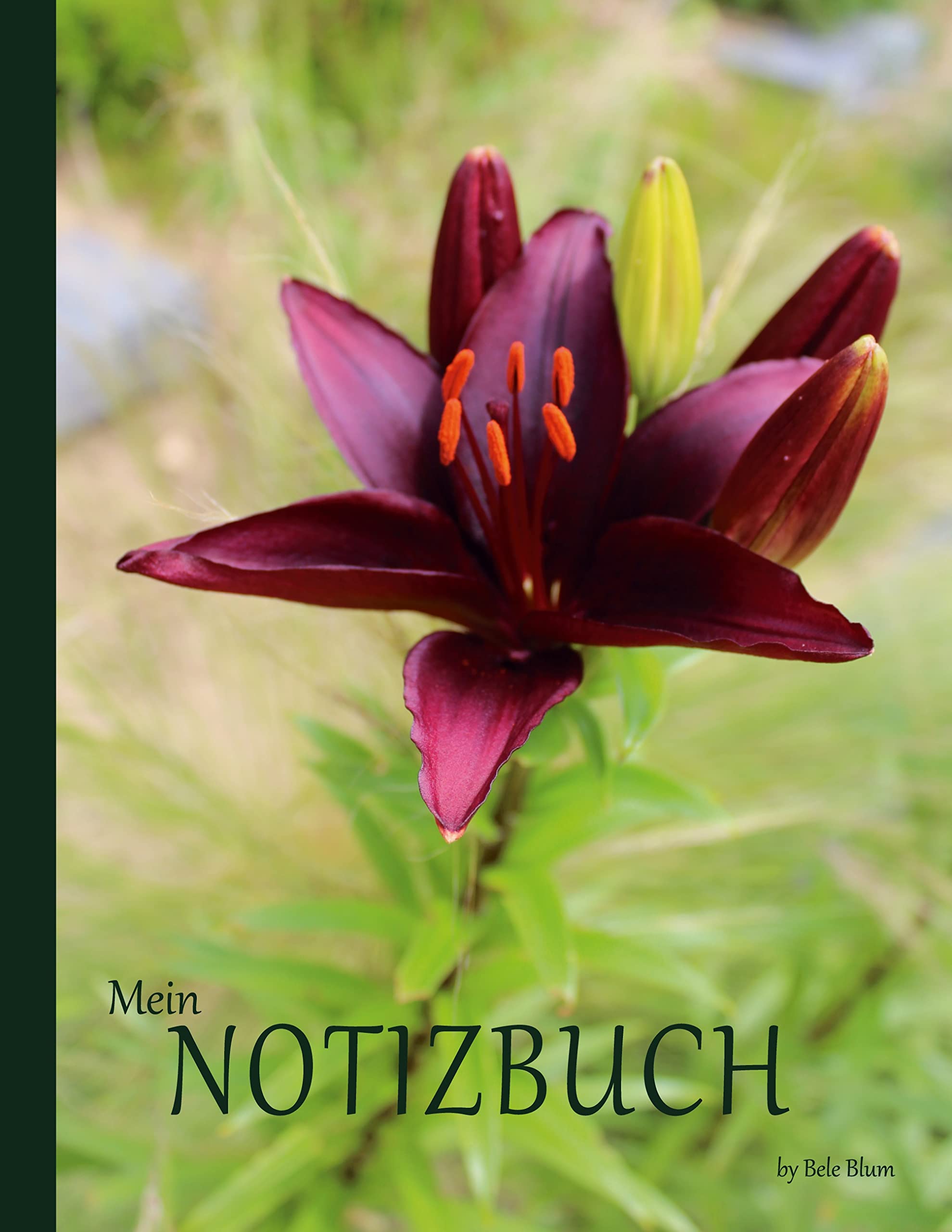 Mein Notizbuch: Asiatische Lilie Mapira by Bele Blum | liniert Living & Furnishing