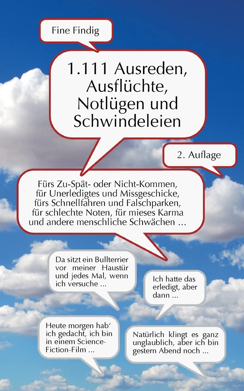 1.111 Ausreden, Ausflüchte, Notlügen und Schwindeleien Manga