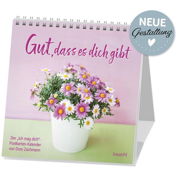 Gut, dass es dich gibt 2026: Der "Ich mag Dich"-Postkarten-Kalender Calendars