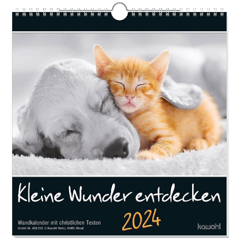 Kleine Wunder entdecken 2024: Wandkalender mit christlichen Texten Calendars