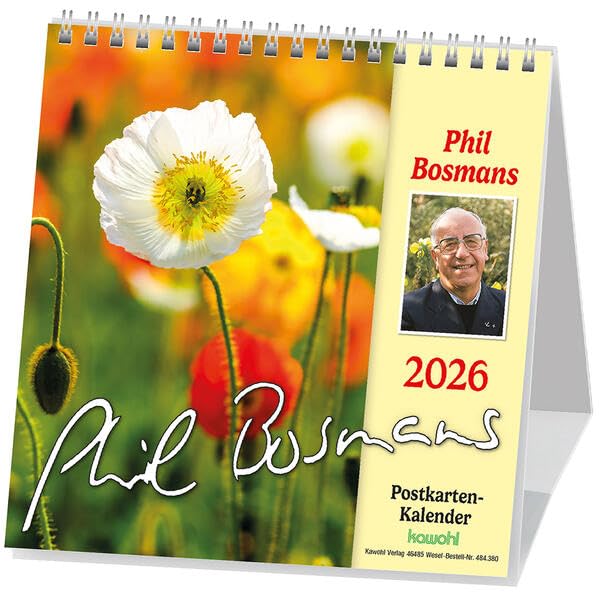 Phil Bosmans Postkartenkalender 2026: Postkartenkalender mit Texten von Pater Phil Bosmans book