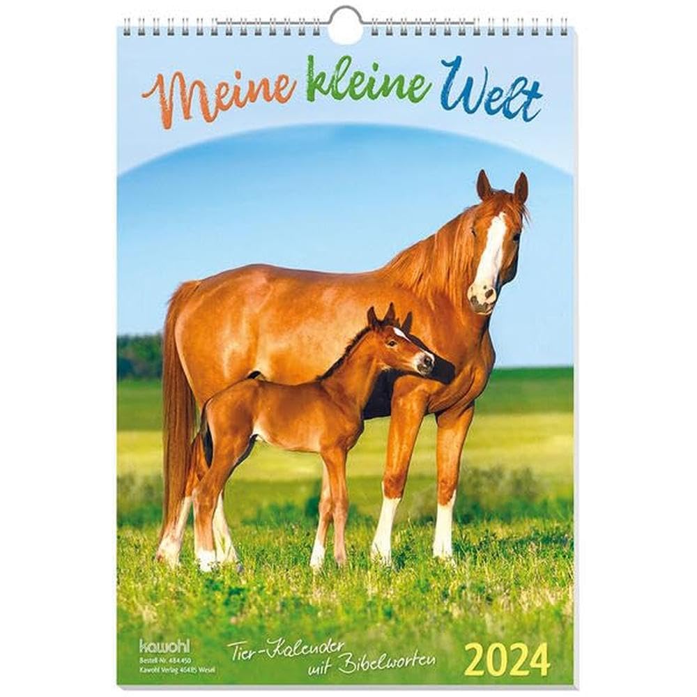 Meine kleine Welt 2024: Tierkalender mit Bibelworten Calendars