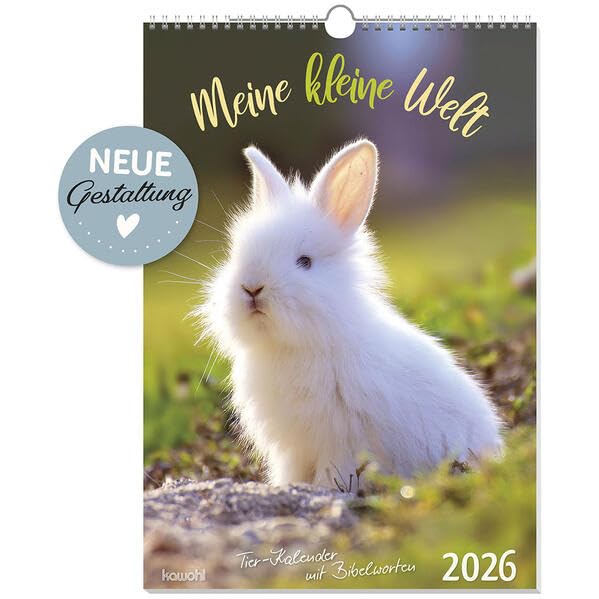 Meine kleine Welt 2026: Tierkalender mit Bibelworten Calendars