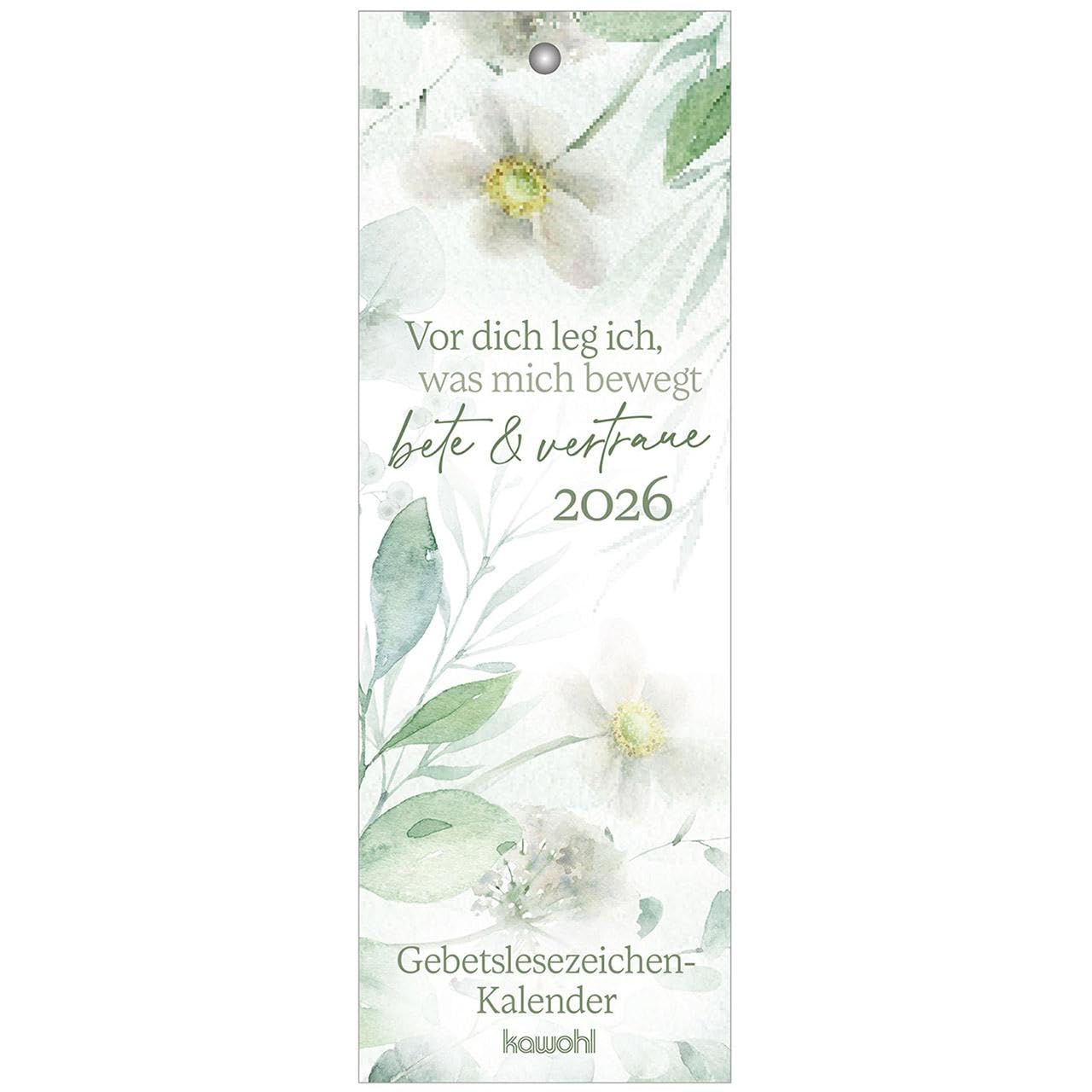 Vor dir leg ich, was mich bewegt 2026: bete & vertraue - Gebets-Lesezeichenkalender Leisure, Home & Garden