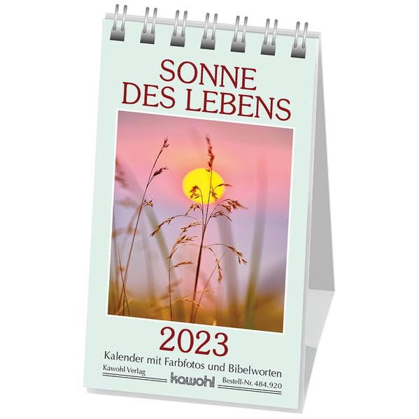 Sonne des Lebens 2023: Mini-Kalender mit Bibelworten und Farbfotos Calendars