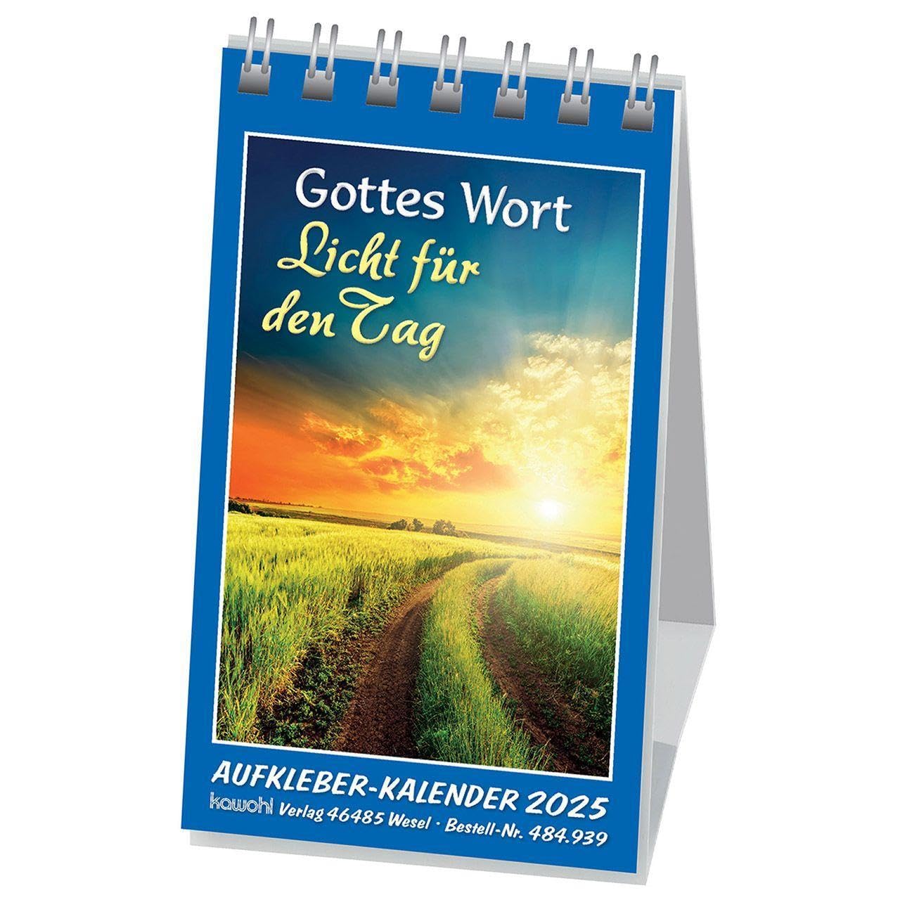 Gottes Wort - Licht für den Tag 2025: Mini-Aufkleber-Kalender mit Bibelworten Calendars