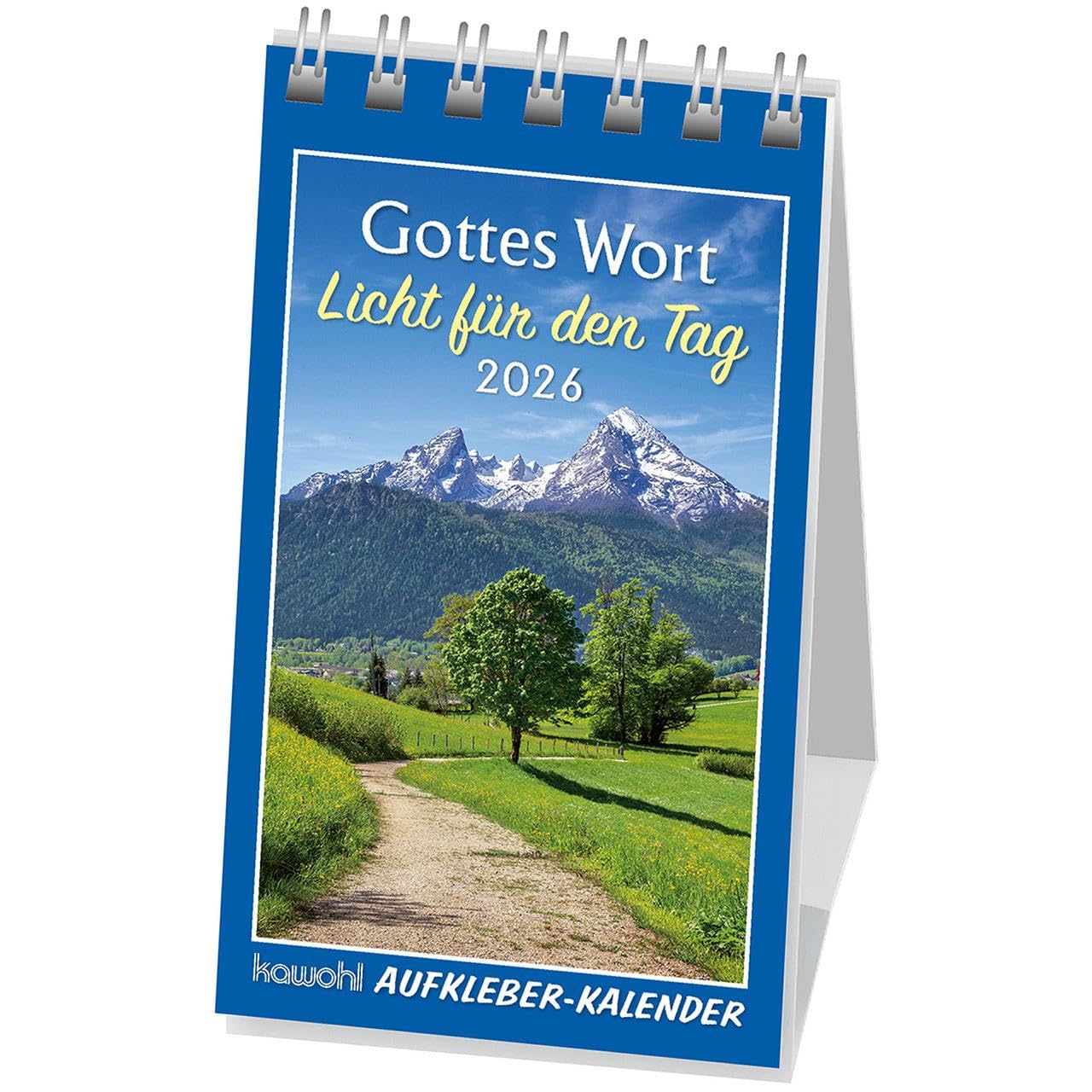 Gottes Wort - Licht für den Tag 2026: Mini-Aufkleber-Kalender mit Bibelworten Calendars