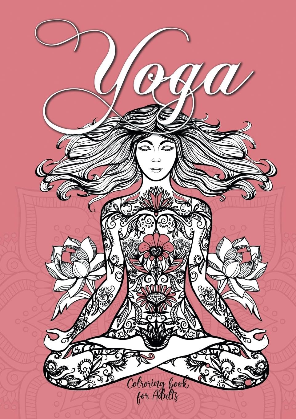 Yoga Coloring Book for Adults Hobbies & Crafts