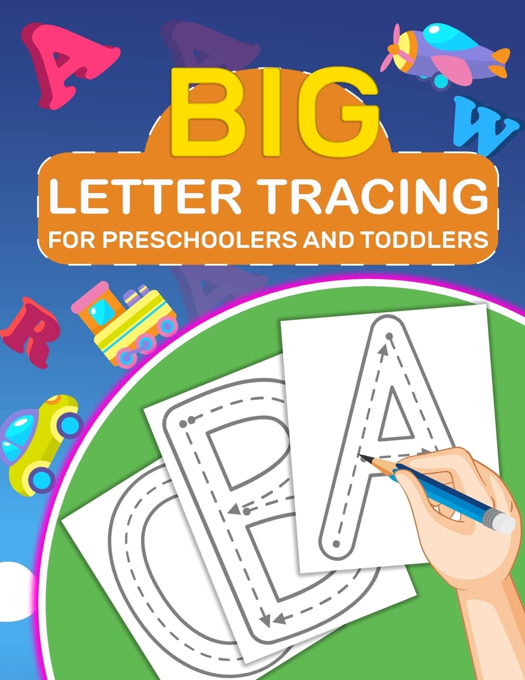 Big Letter Tracing for Preschoolers and Toddlers Tiptoi & Games