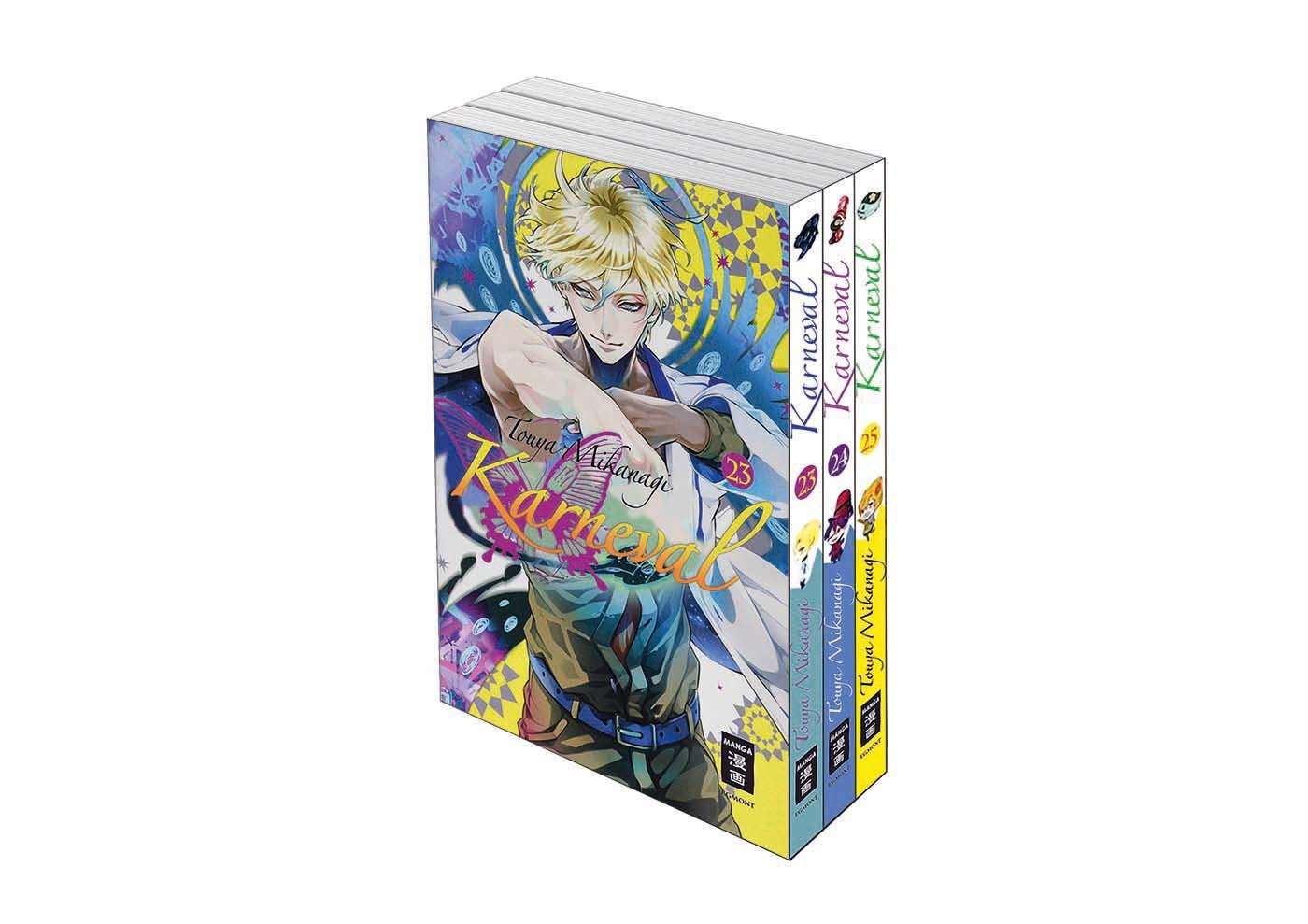 Karneval Bundle 23-25: enthält die Bände 23, 24 und 25 Manga