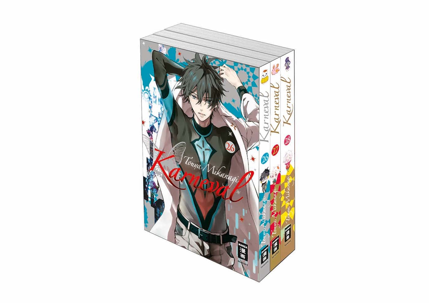 Karneval Bundle 26-28: enthält die Bände 26, 27 und 28 Manga