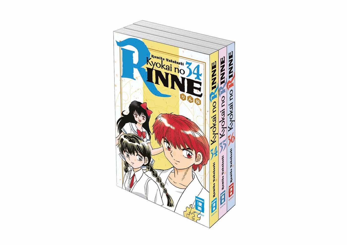 Kyokai no RINNE Bundle 34-36: enthält die Bände 34, 35 und 36 Manga