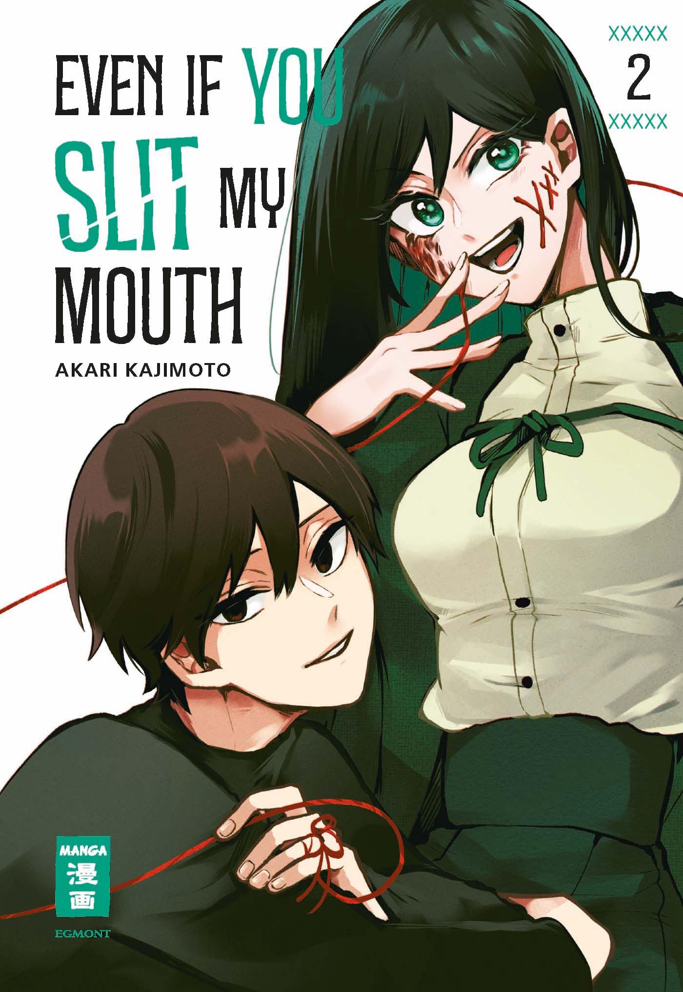 Even if you slit my Mouth 02 Manga