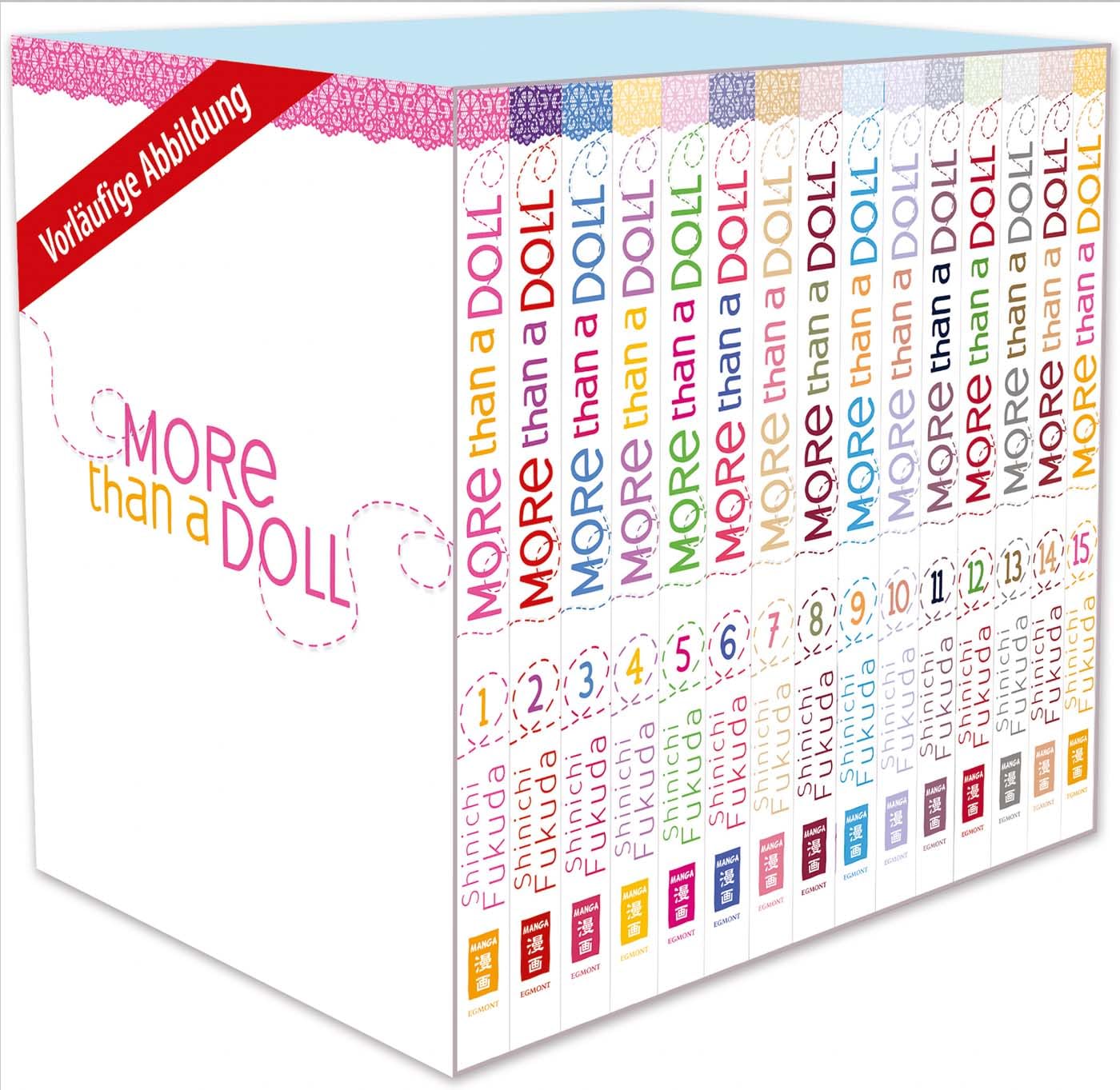 More than a Doll Schuber mit Band 1-15 Manga