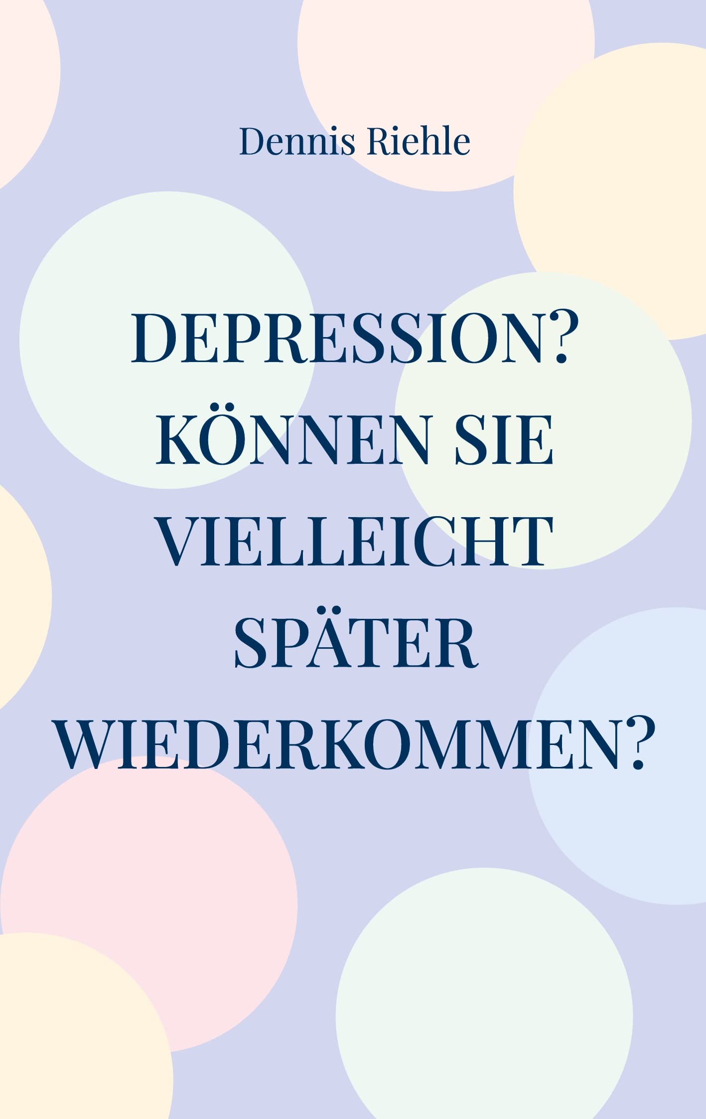 Depression? Können Sie vielleicht später wiederkommen? Health, Nutrition & Fitness