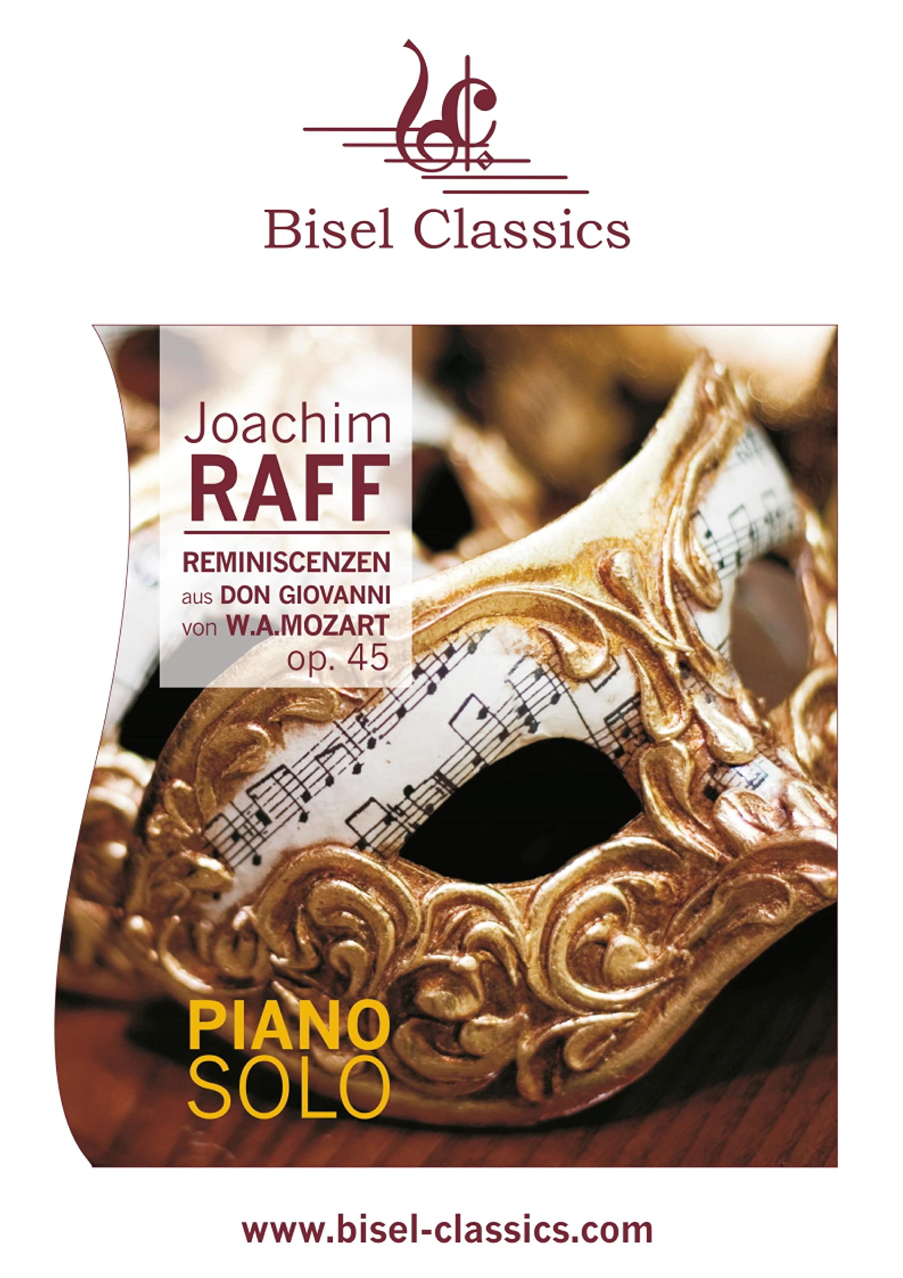 Reminiscenzen aus Don Giovanni von W.A. Mozart op. 45: Piano Solo Sheet Music