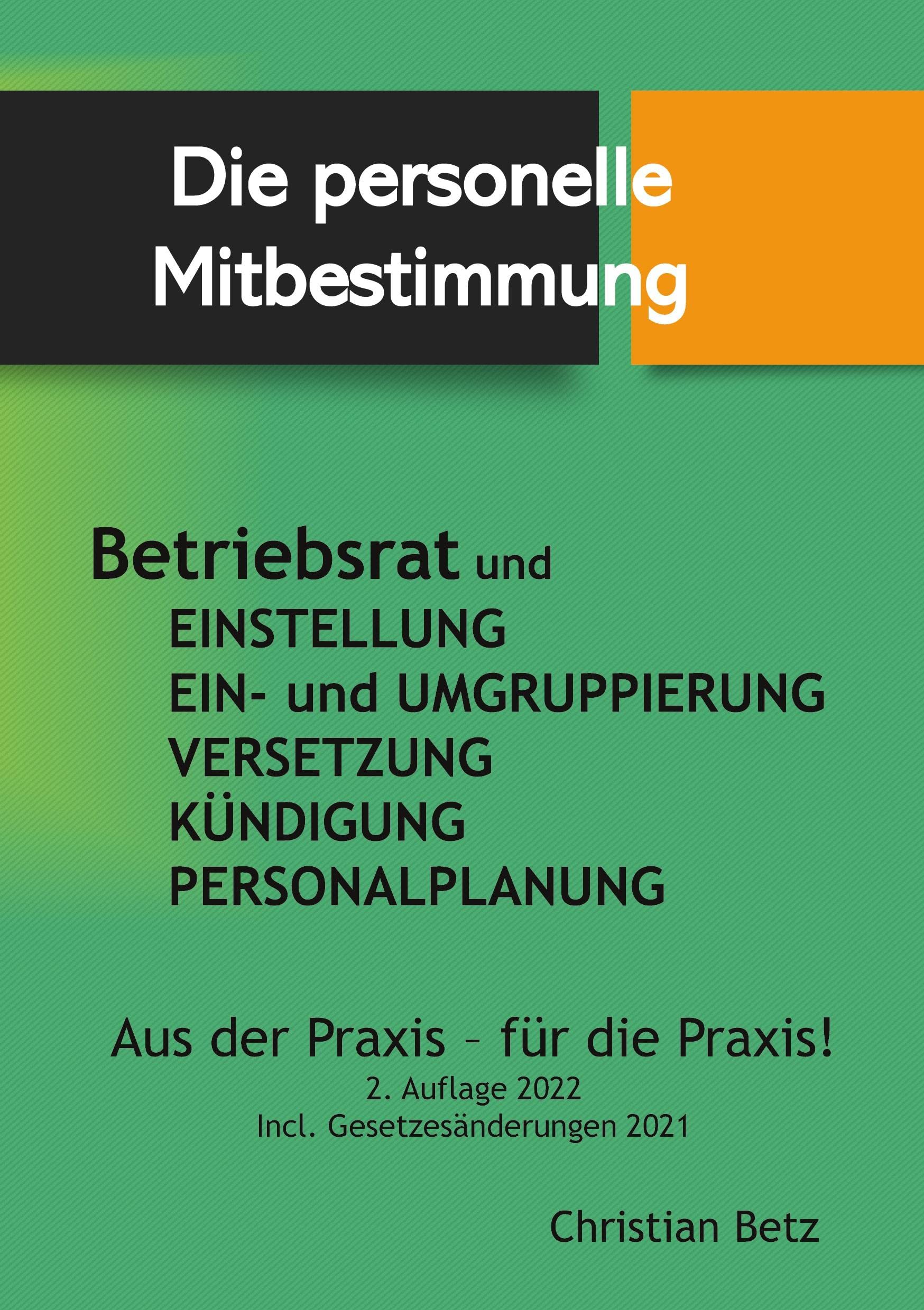 Betriebsrat und personelle Mitbestimmung Law